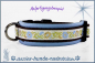 Preview: Halsband "Paisley Flower blau"