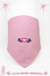 Preview: Halstuch "Karo rosa HerzEnzian"