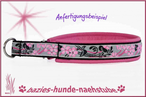 Halsband "Pinky Flowers"