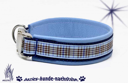 Halsband "Scottish Style blue"