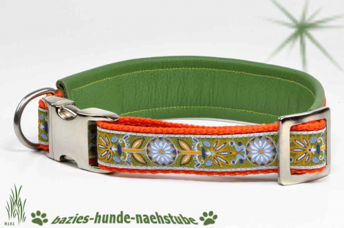 Halsband "Pinwheel Lime"