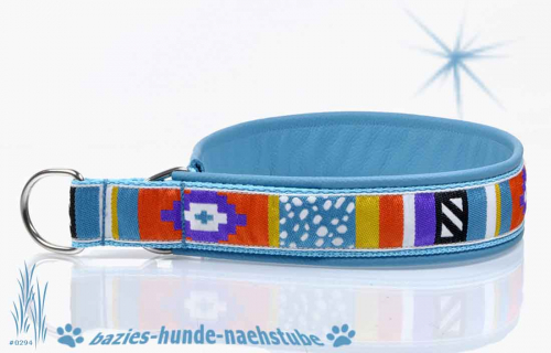 Zugstopp-Halsband "Bright Tribal"