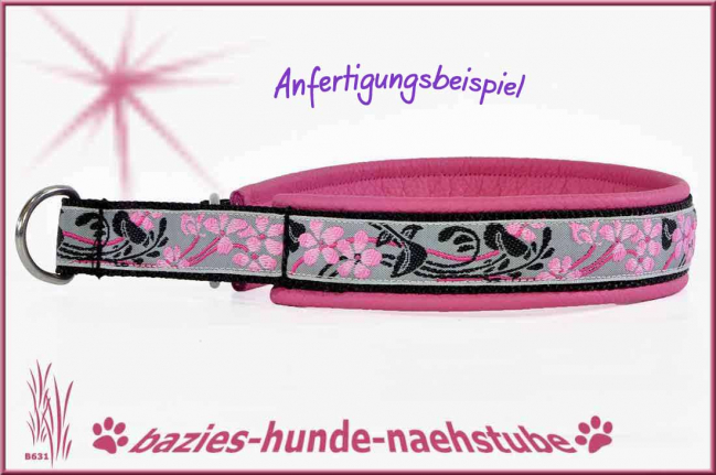 Halsband "Pinky Flowers"