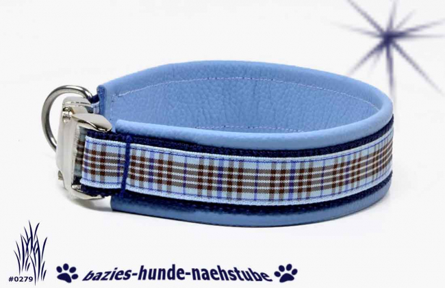 Halsband "Scottish Style blue"