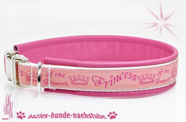 Halsband "Princess of the Dogpark rosa"